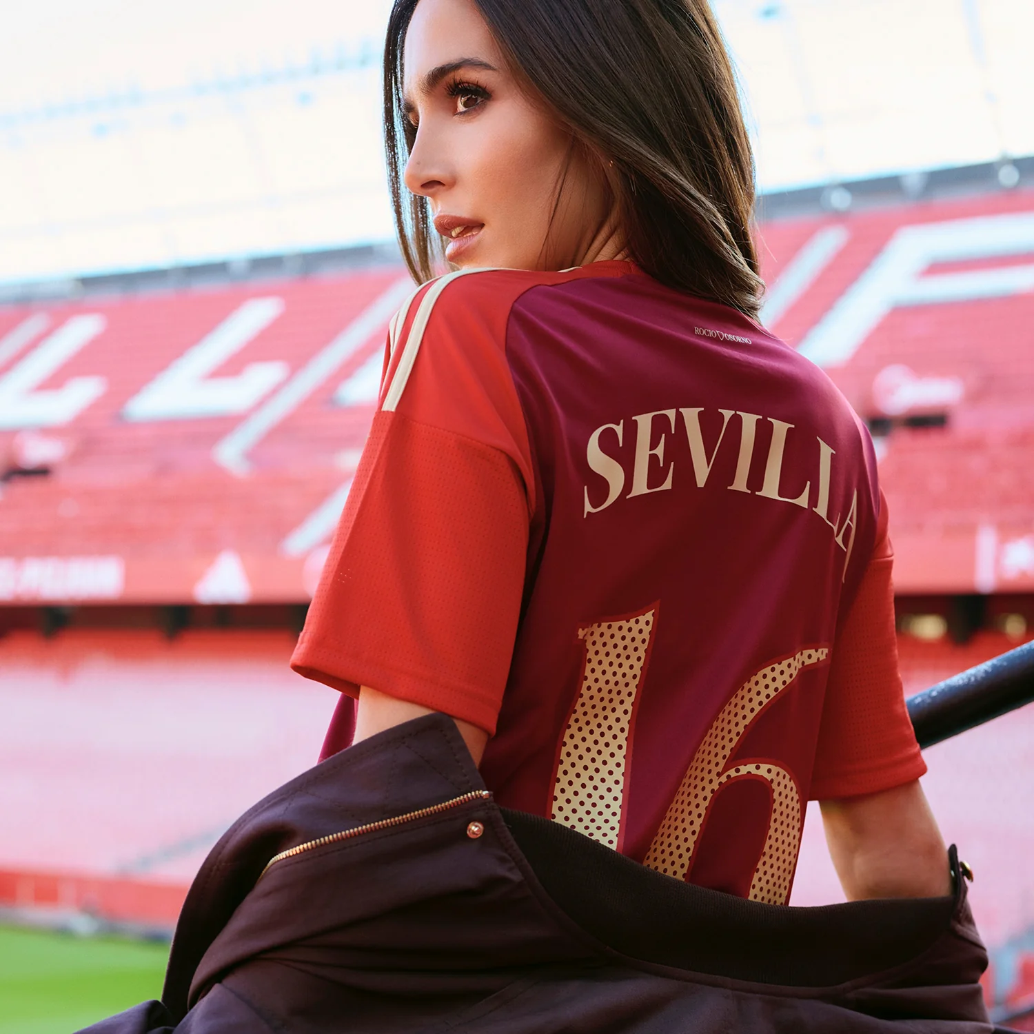 Camiseta edición limitada Rocio Osorno Sevilla FC 25/26 roja - Image 3