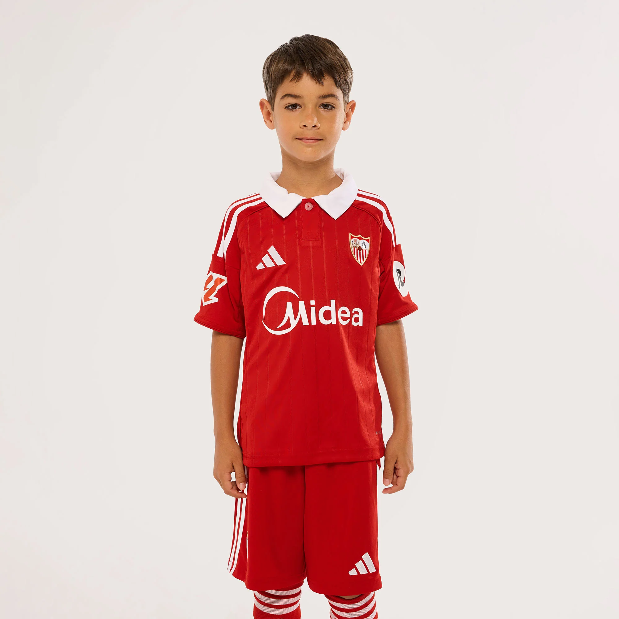 Camiseta niño 2ª Sevilla FC 25/26 roja - Image 5
