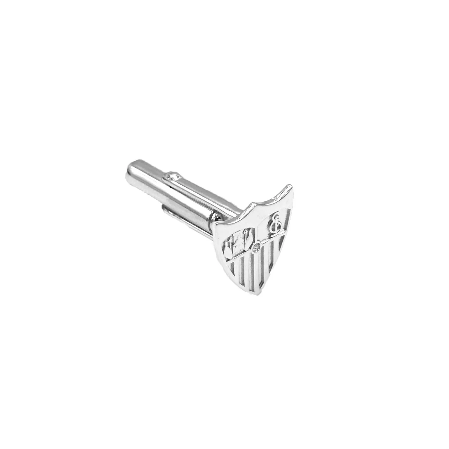 Gemelos de plata con escudo - Image 3