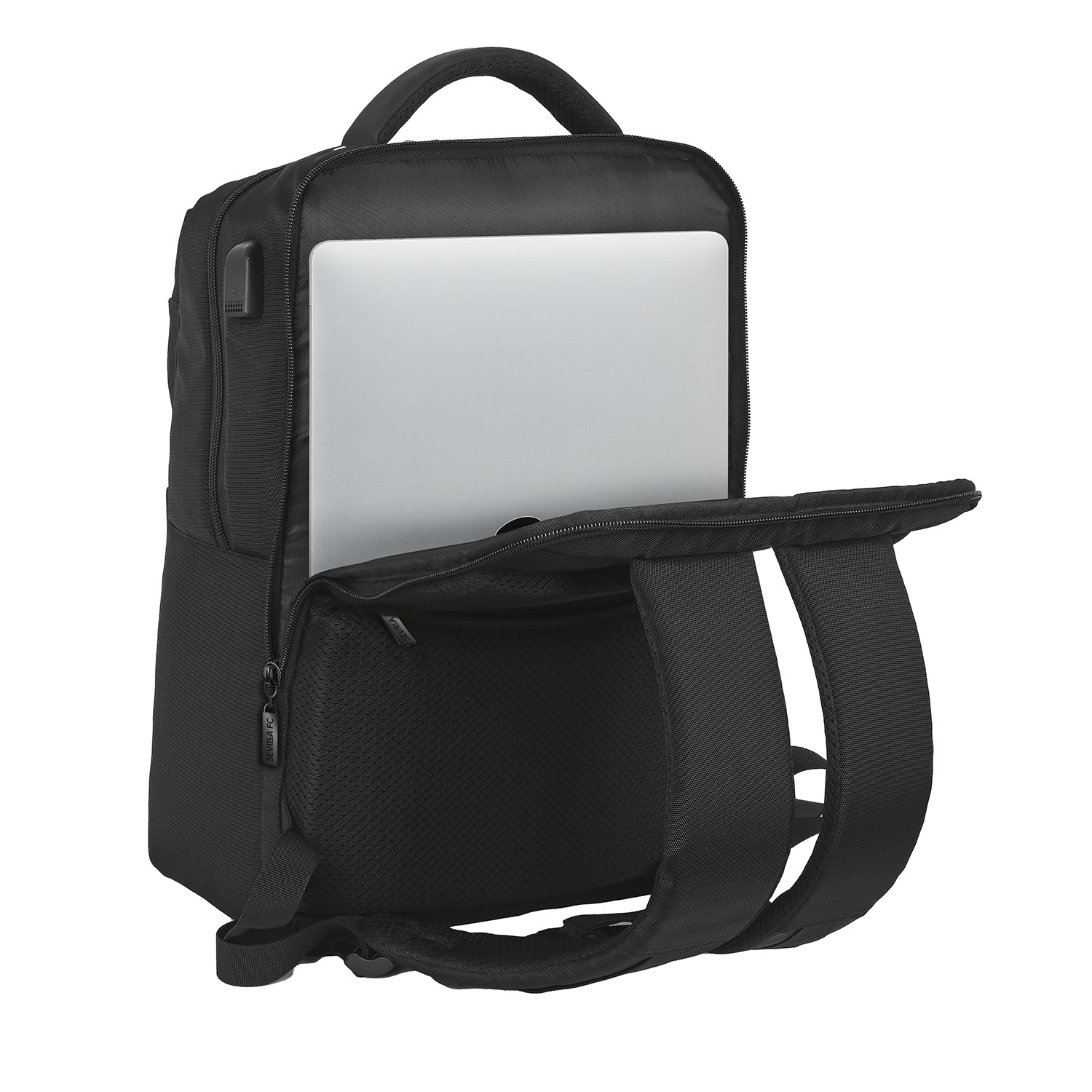 Mochila negra Premium + USB - Image 7