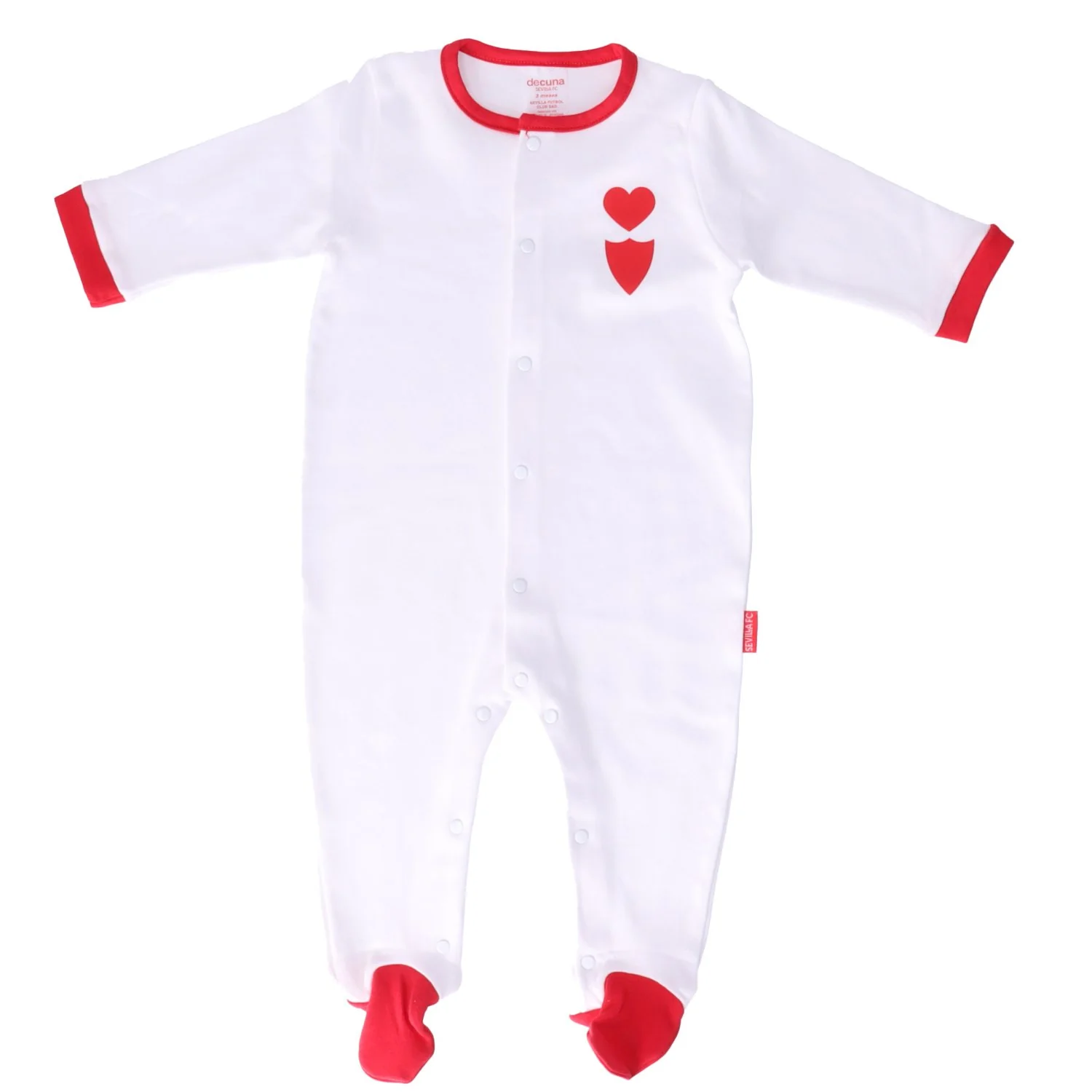 Pelele blanco para bebés 2x1