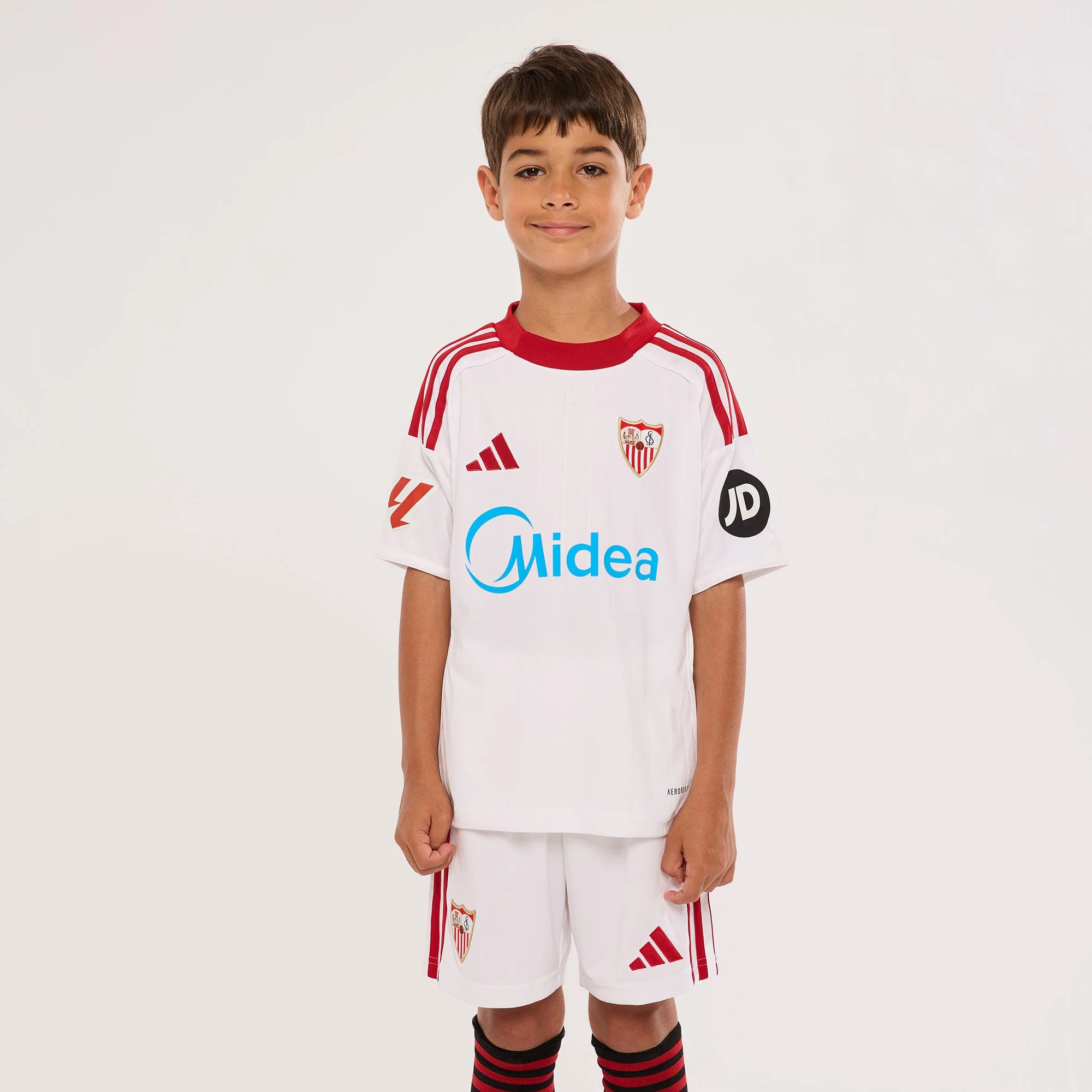 Personalización para Camiseta niño 1ª Sevilla FC 25/26 blanca 10 / White